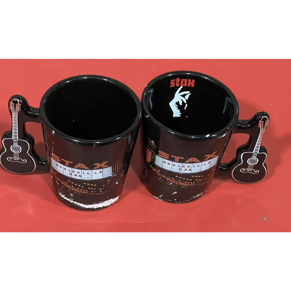 Stax Records Black Soulsville USAshot glasses with guitar handles